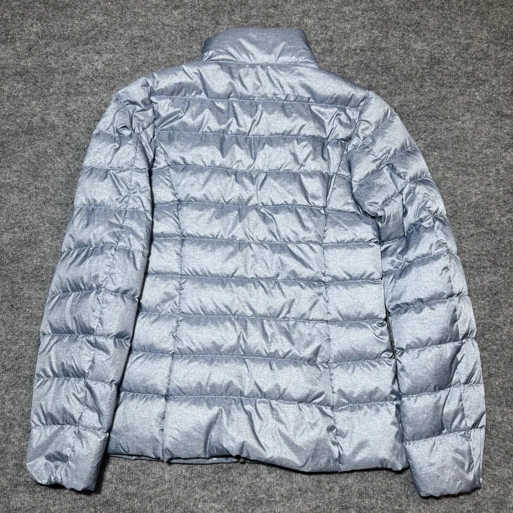 Eddie Bauer Down EB650 Jacket Women's XS‎ Puffer Packable Warm Silver Gray